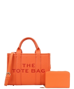 The Tote Bag For Women With Wallet DS-9116A ORANGE